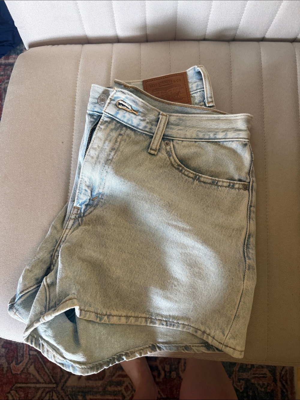 Levi's 80s Mom Shorts Denim